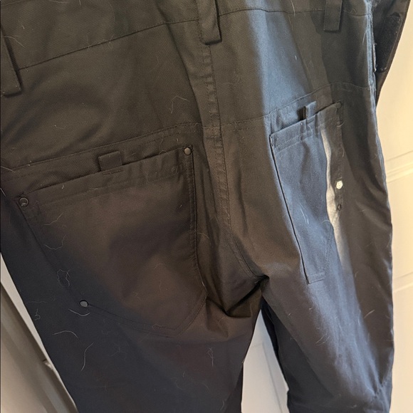 686 Black Overalls with Front Pocket - Picture 8 of 9